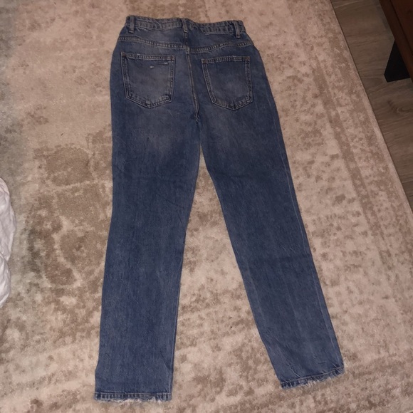 Free People high-waisted distressed boyfriend jeans - Picture 2 of 3